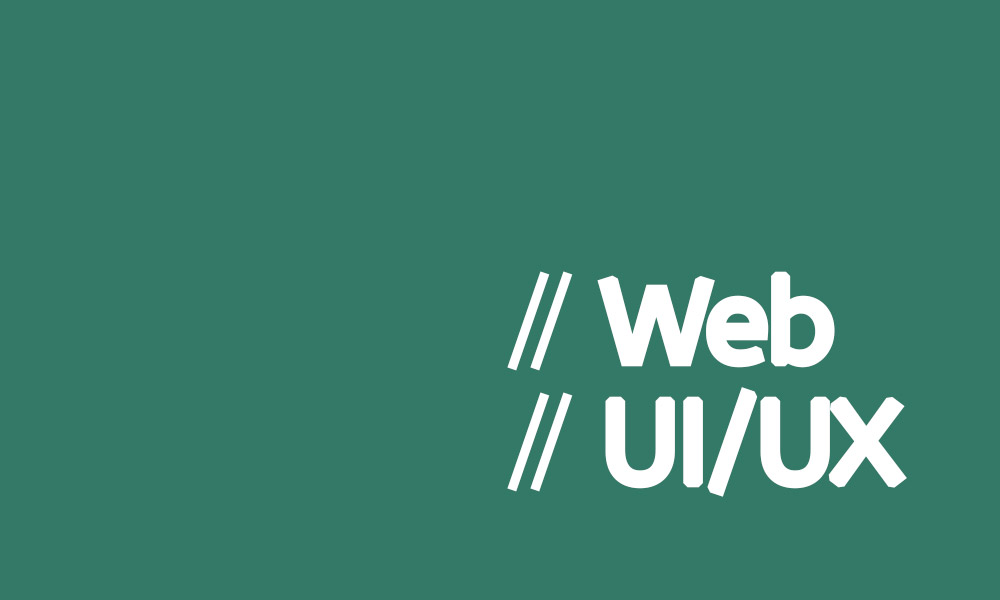 web digital UI/UX