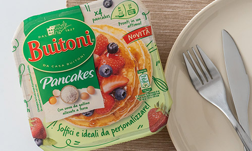 Packaging Pancakes Buitoni